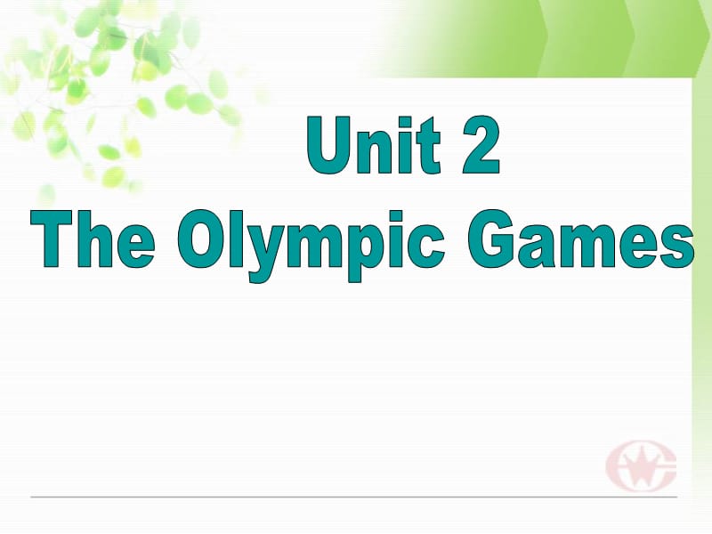 新人教必修二Unit2TheOlympicGames-Warmingup[课件].ppt_第1页