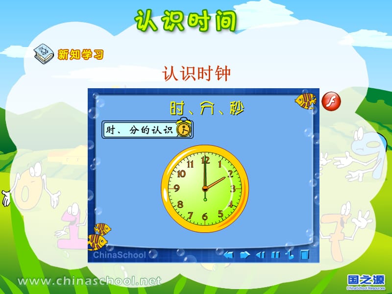 人教版二年级上册认识时间PPT.ppt_第3页