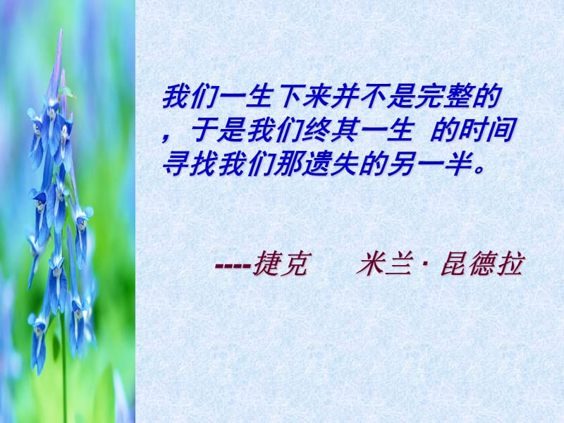 致橡树课件（课堂）.ppt_第1页