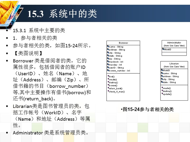 图书管理系统类及类关系图ppt课件.ppt_第1页