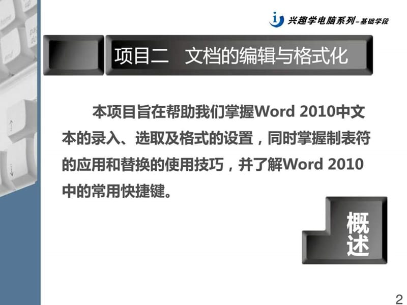 office2010之Word 文档的编辑与格式化.ppt_第2页