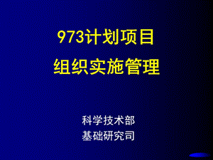 计划项目组织实施管理.ppt