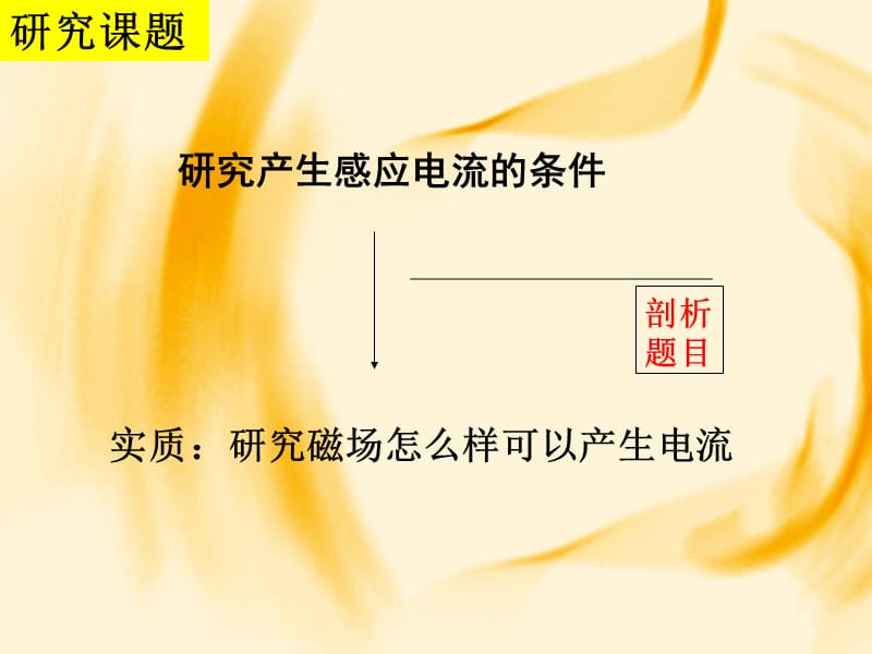 研究感应电流产生条件.ppt_第3页