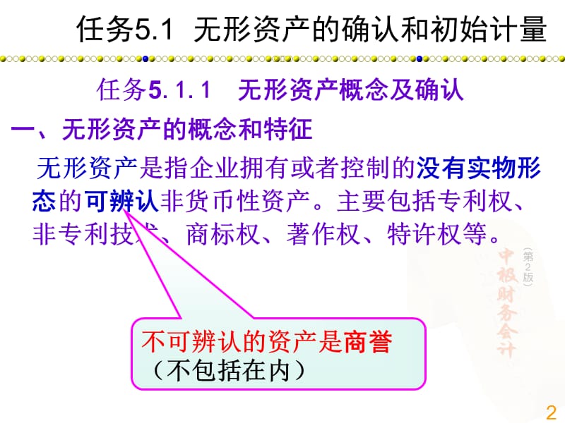 项目四固定资产业务岗位核算任务5无形资产000002.ppt_第2页