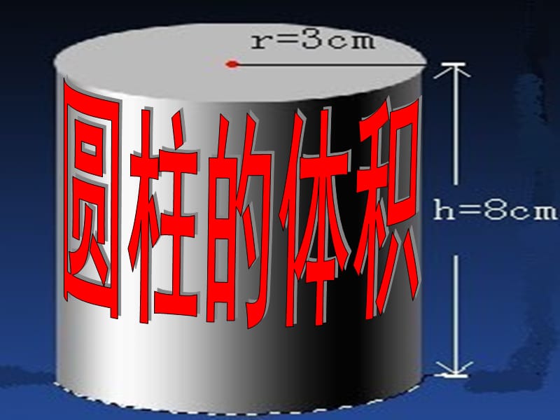 小学数学新人教六年级下册圆柱体积课件.ppt_第1页