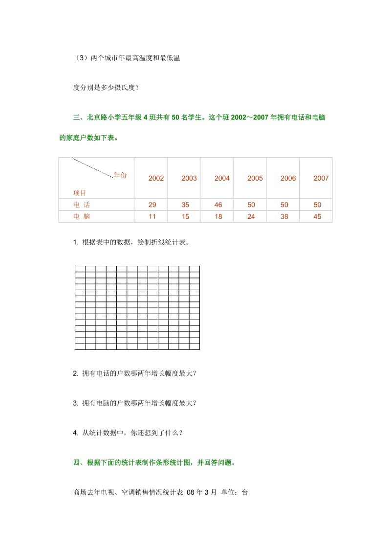 复式统计图练习题.doc_第3页