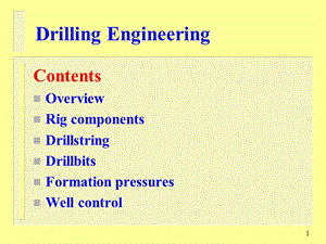 Drilling Engineering(钻井工程英文课件).ppt