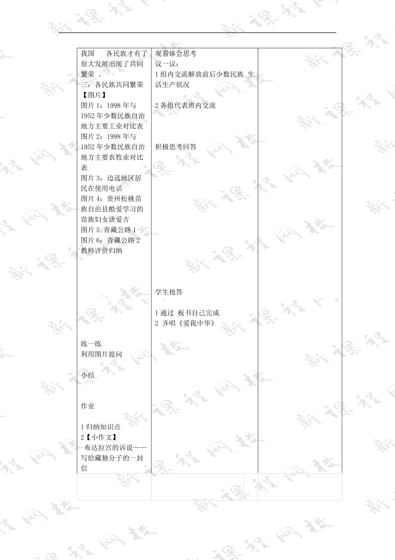 第12课《民族团结与民族区域自治》教案.doc_第3页