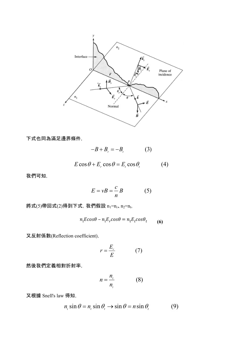 Exp4偏振實驗(一) 目的： 了解TE wave與TM wave在外部入射的反射 ....doc_第2页