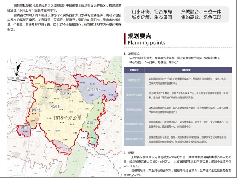 天府新区总体战略规划与天府新城楼盘案例.ppt_第2页