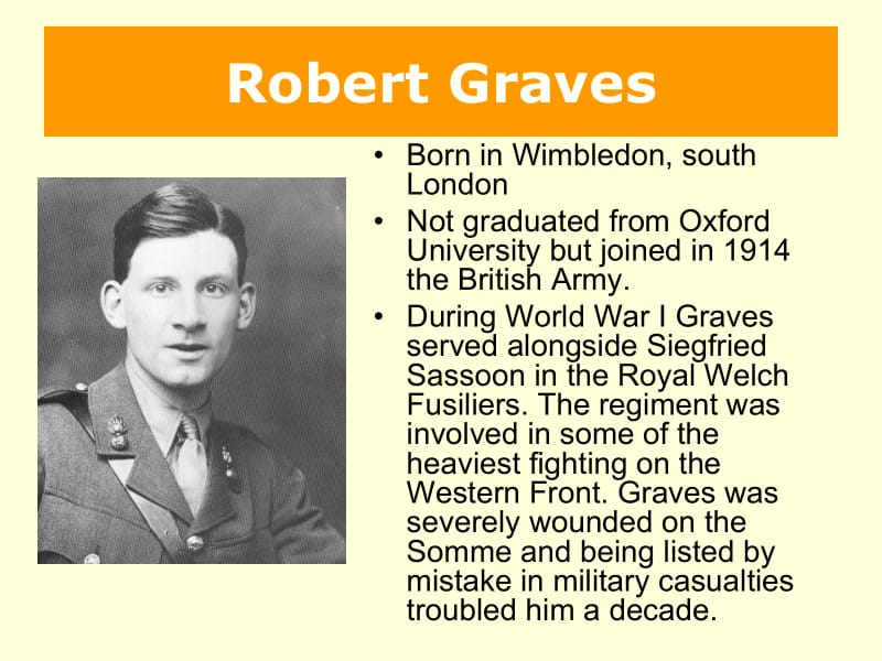 世纪文学RobertGraves.ppt_第2页