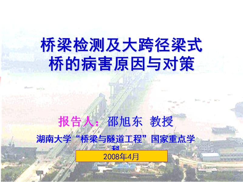 大跨梁式桥的病害与对策.ppt_第1页