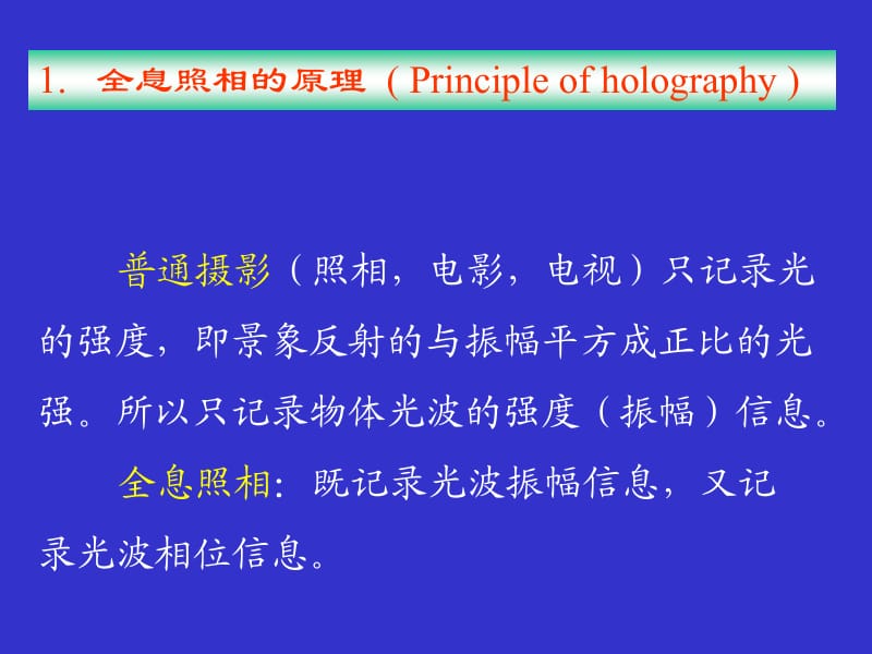 三节全息照相Holography.ppt_第2页