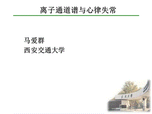 马爱群西安交通大学.ppt