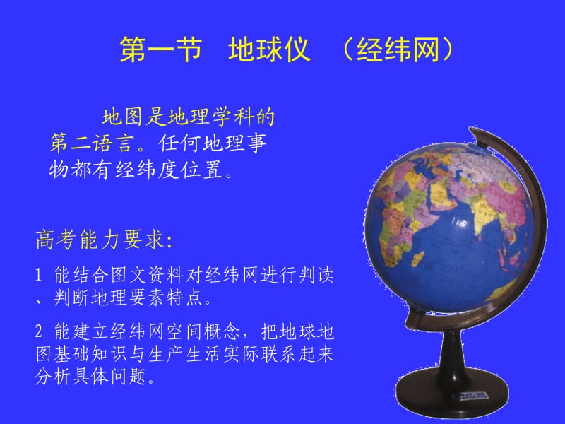 专题三地球仪和经纬网ppt.ppt_第1页