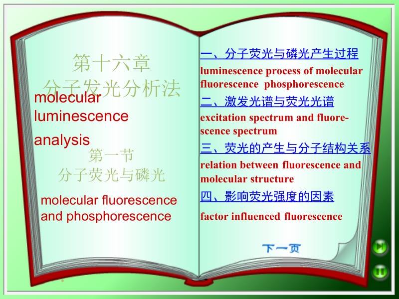 十六章节分子发光分析法.ppt_第1页