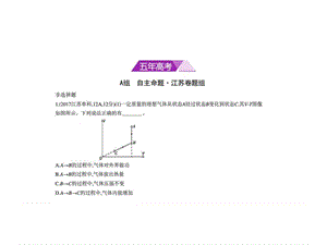 2018年高考物理(江苏省专用)复习专题测试(选考)专题十.ppt