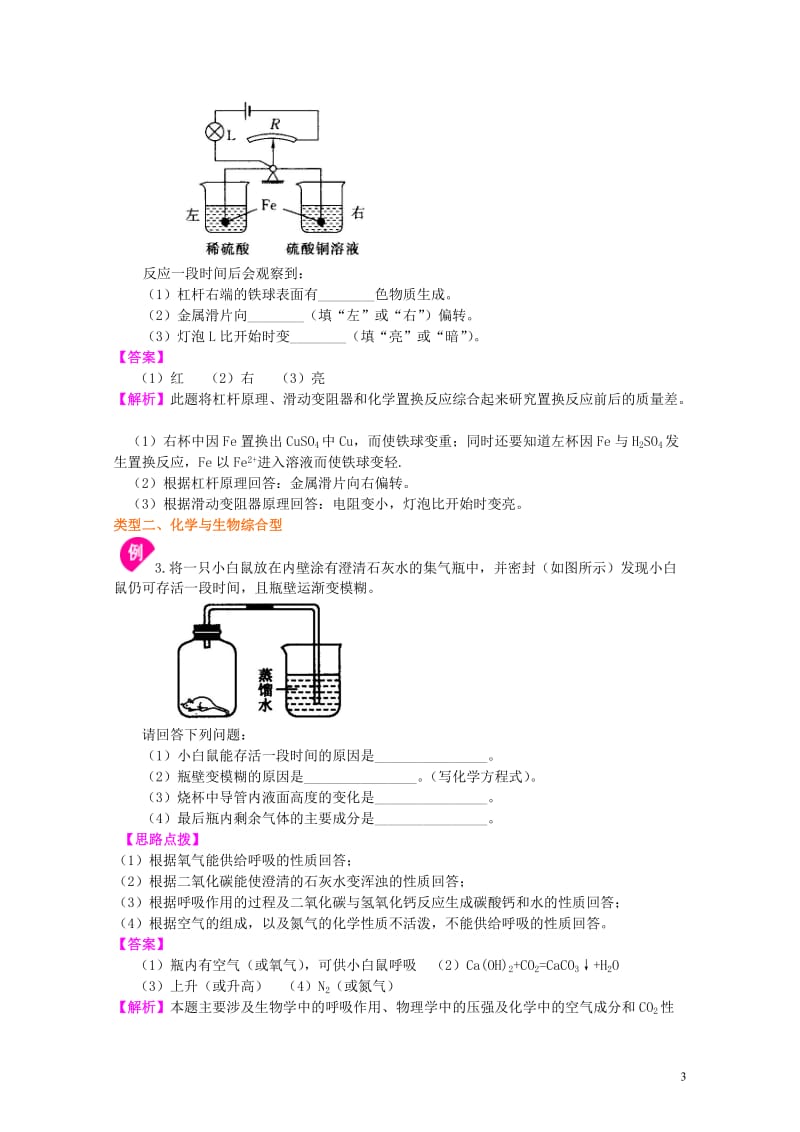 中考化学总复习学科综合题基础知识讲解2019011035.doc_第3页