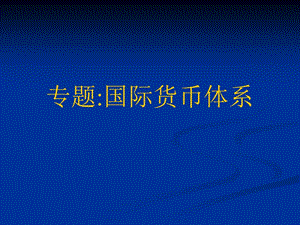 2019国际货币体系.ppt