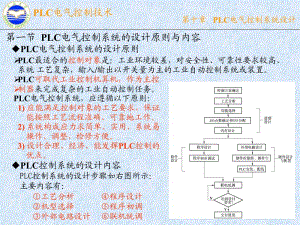 第一节PLC电气控制系统的设计原则与内容.ppt