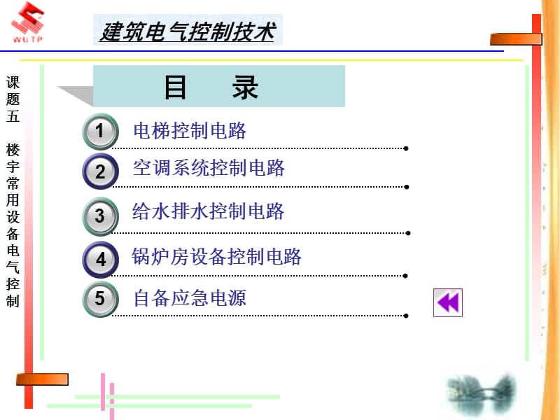 建筑电气控制技术-电梯控制电路(NXPowerLite).ppt_第1页