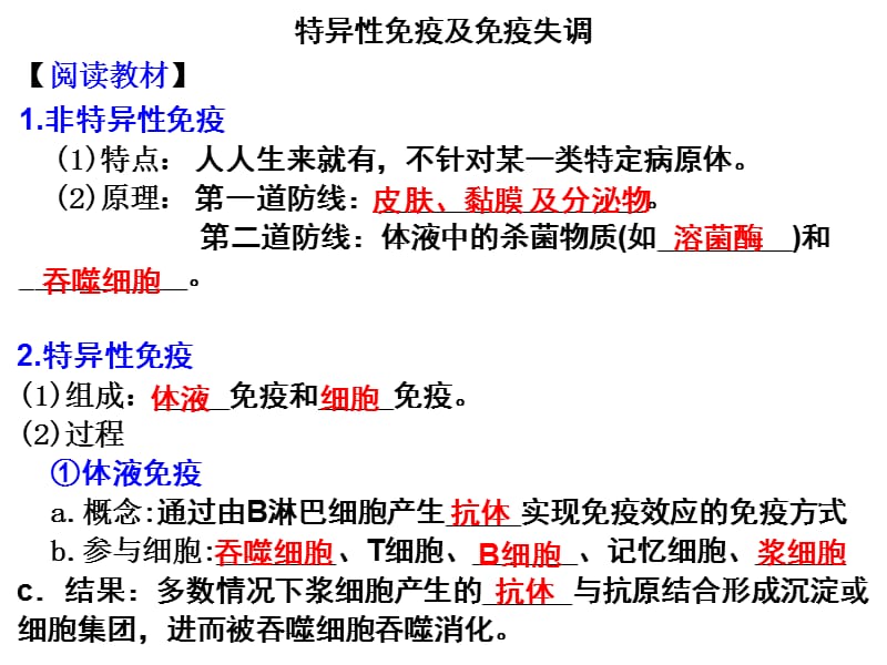 特异免疫及免疫失调.ppt_第1页