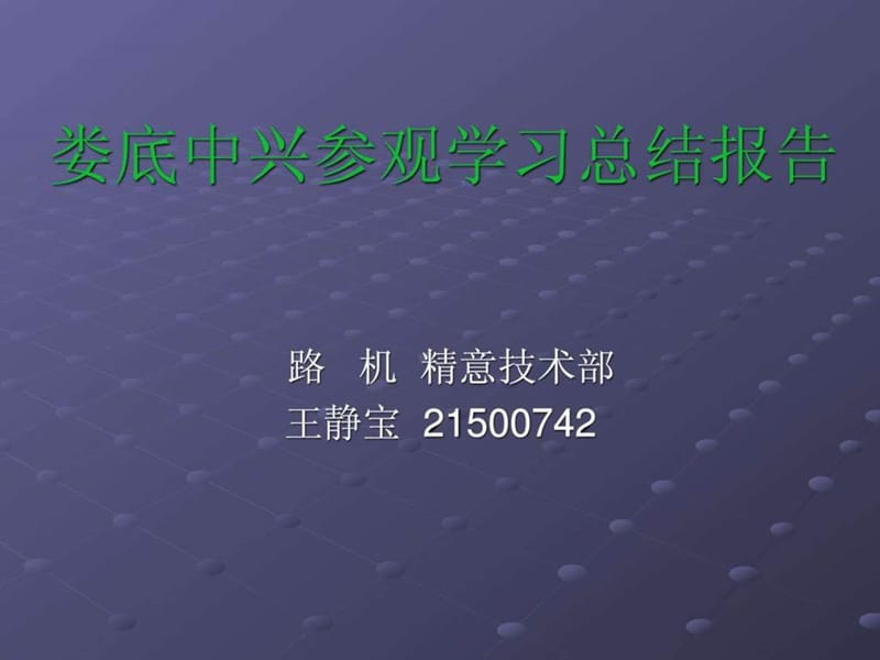 2019娄底中兴学习报告.ppt.ppt_第1页