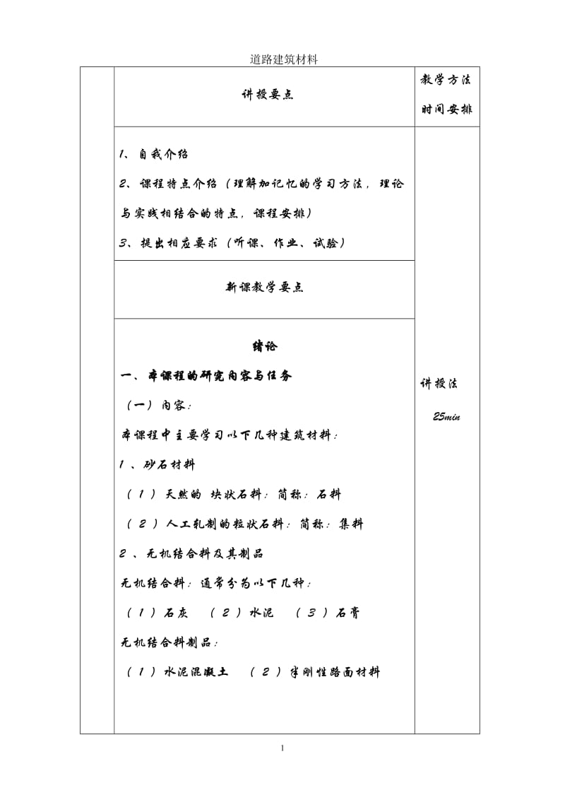 道路建筑材料教学.doc_第1页