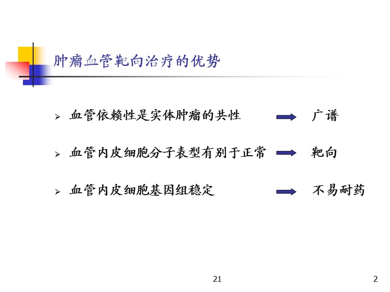 “肿瘤血管阻断剂”一类崭新的肿瘤血管靶向治疗药物.ppt_第2页