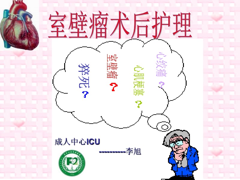 室壁瘤术后护理_李旭.ppt_第1页