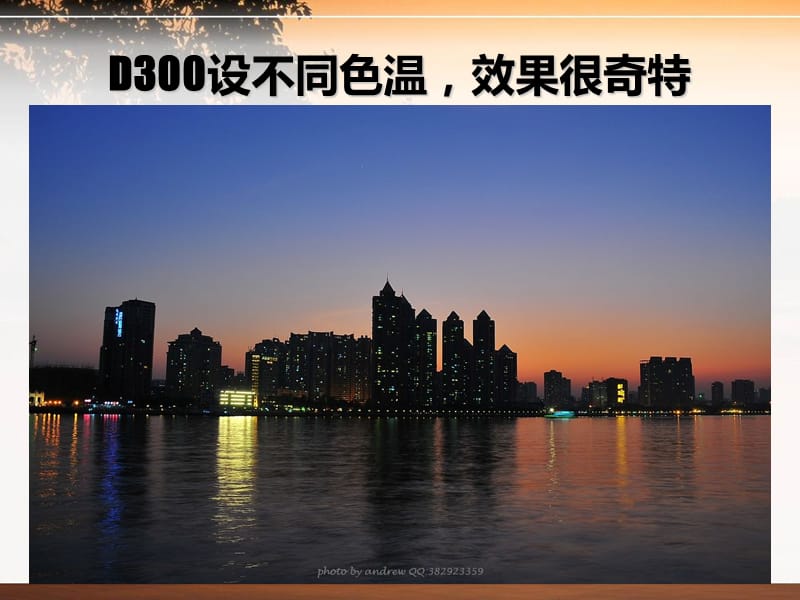 D300设不同色温效果很奇特.ppt_第2页