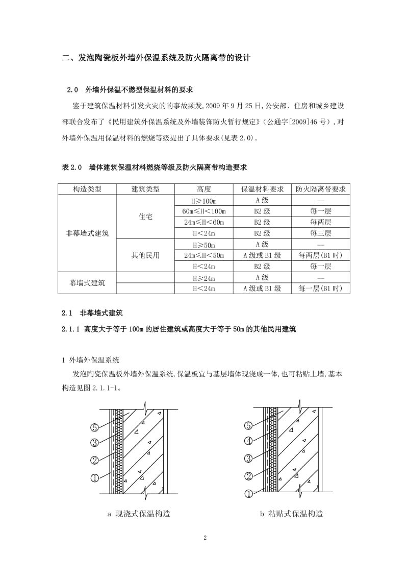 发泡陶瓷保温板保温系统及防火隔离带建筑节能应用专篇.doc_第2页