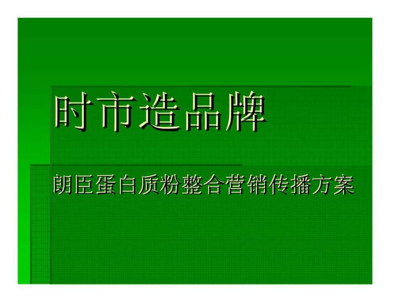 2019朗臣蛋白质粉整合营销传播方案.ppt_第1页