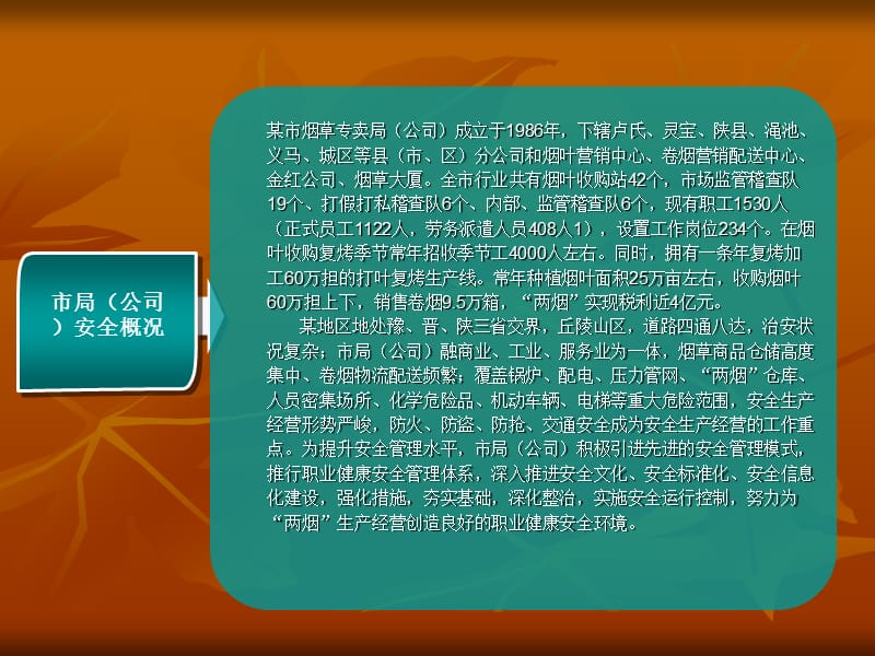 2019某烟草公司安全生产标准化体系.ppt_第2页