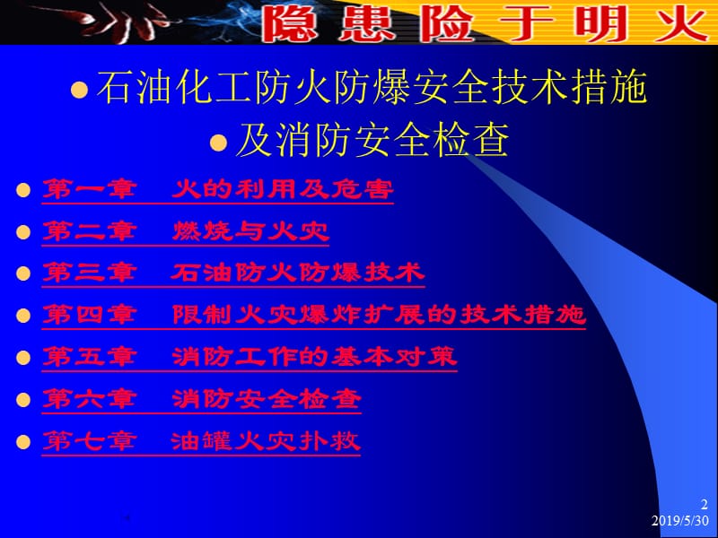 石化防火防爆安全技术措施及消防安全检查2007.07.13.ppt_第2页