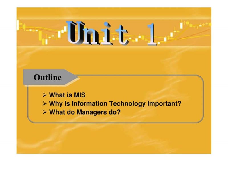 信息管理专业外语 unit .ppt_第1页