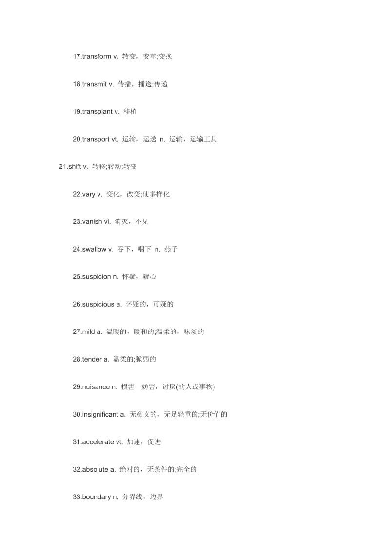 2009年12月英语四级考试精炼超高频200词.doc_第2页