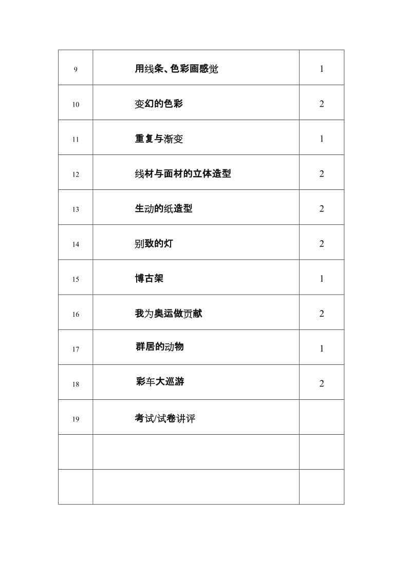 岭南版五年级第十册美术教案.doc_第2页