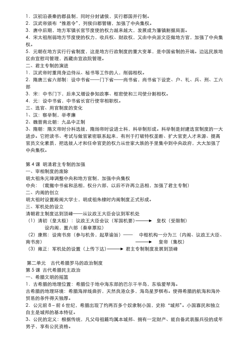 L必修一历史复习提纲完美.doc_第2页