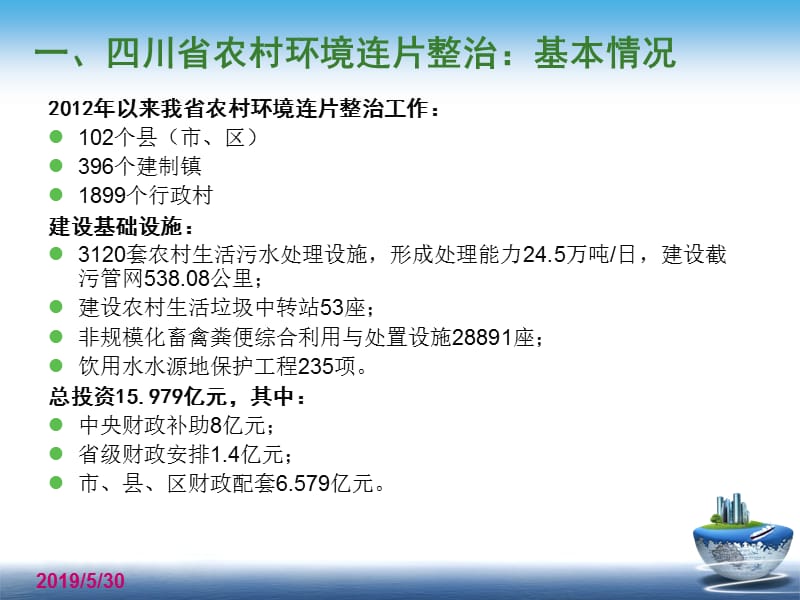 四川省农村环境连片整治案例-四川省环保厅.ppt_第3页