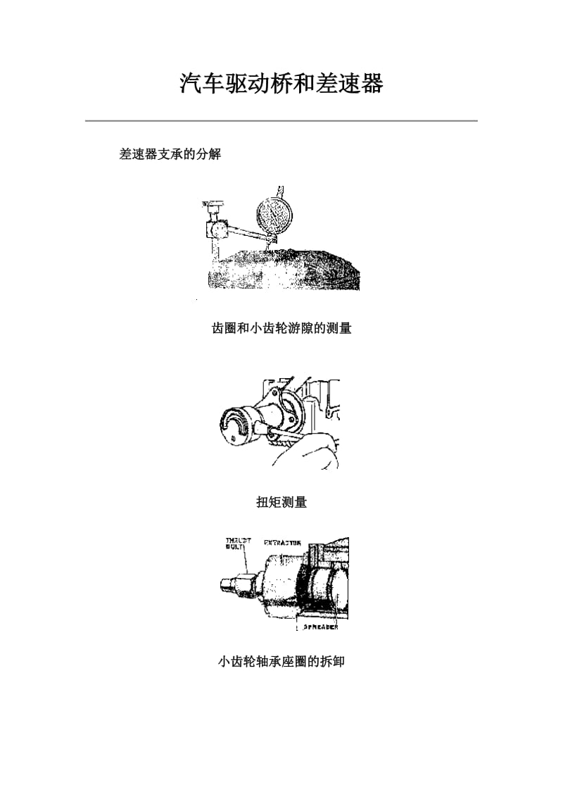 汽车驱动桥和差速器.doc_第1页