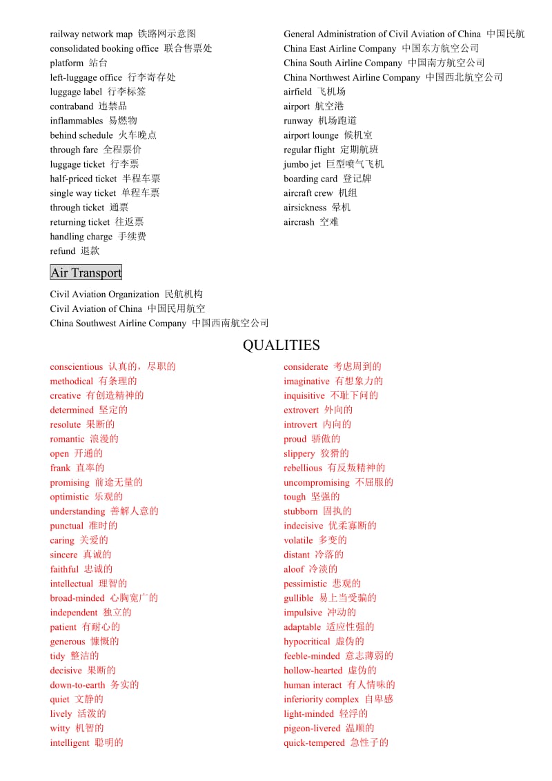 日常英文表达实用词汇---.doc_第2页