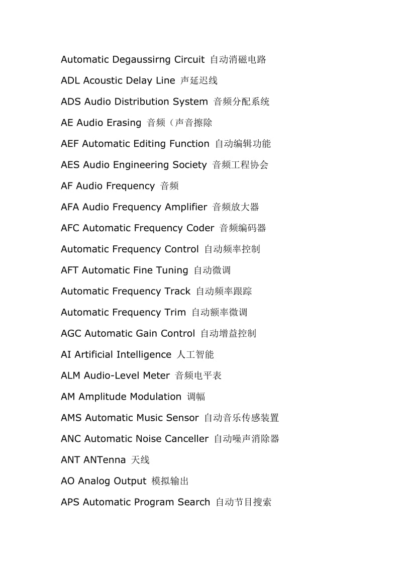 电子专业英语缩写.doc_第2页