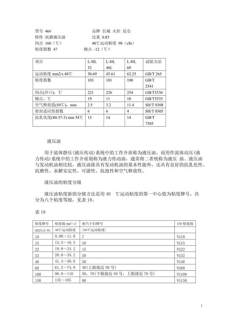 液压油、硅油性能、黏度.doc_第1页