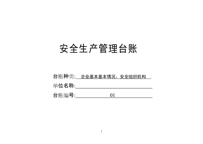 安全生产管理台帐样表.doc_第3页