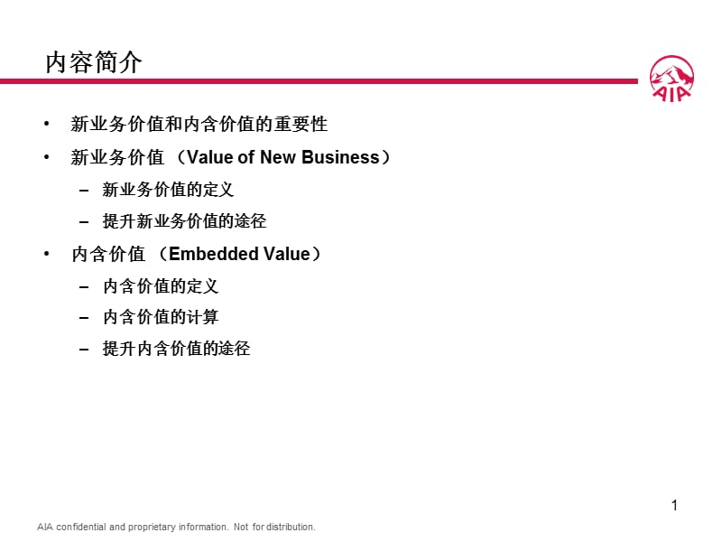 保险公司价值管理-新业务价值和内含价值.ppt_第2页