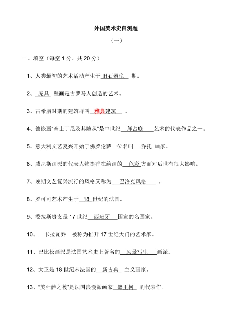 美术史复习考研1.doc_第1页