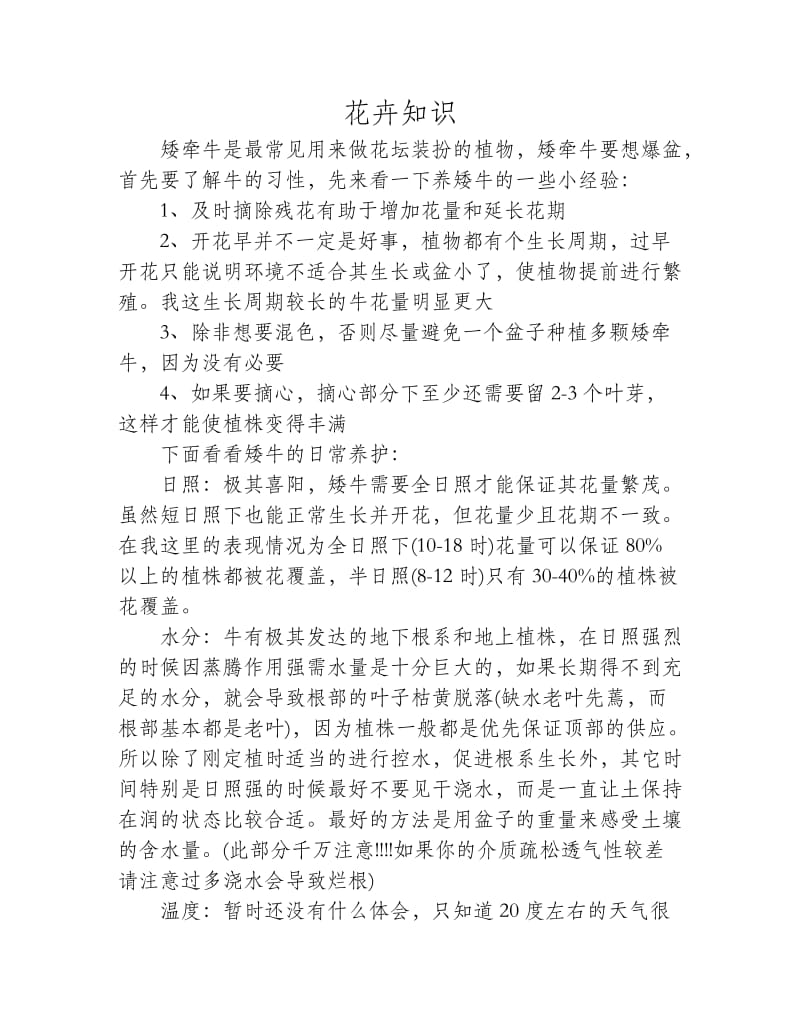 矮牵牛如何种植才能爆盆.doc_第1页