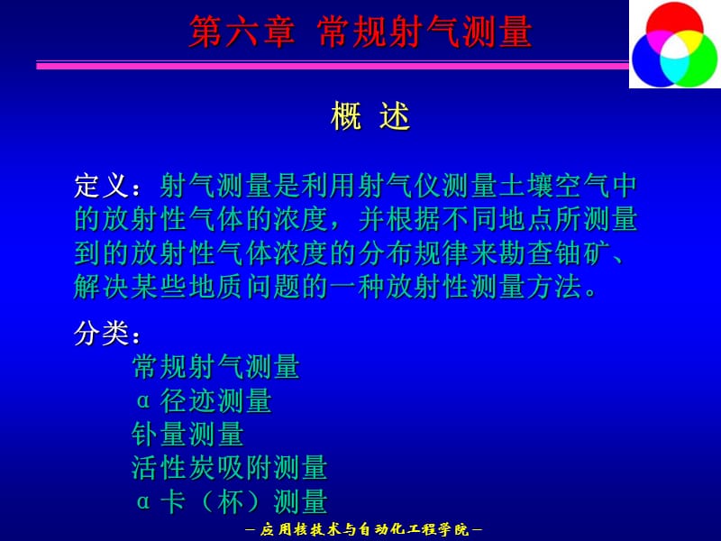 放射性地球物理第六章 常规义射气测量.ppt_第2页