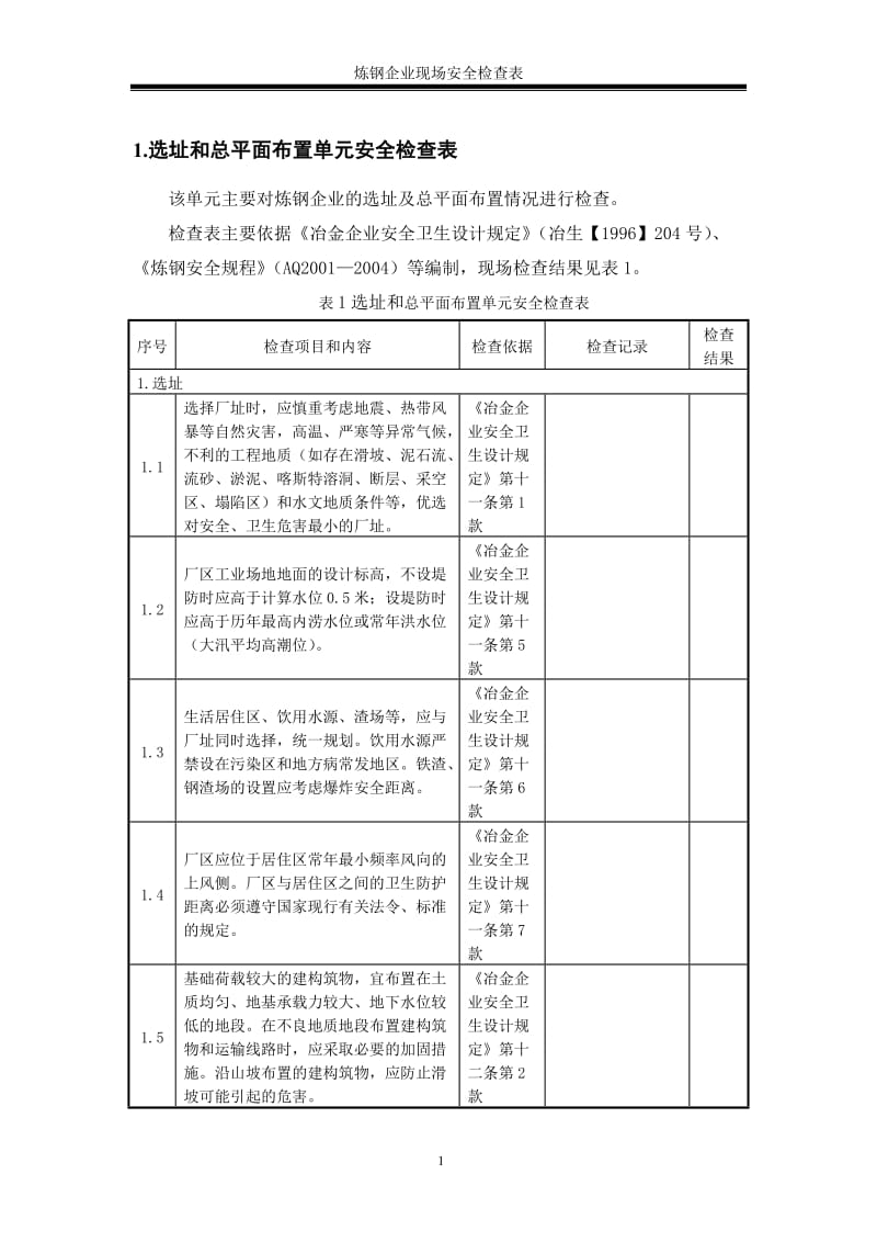 冶金行业炼钢厂安全检查表.doc_第3页